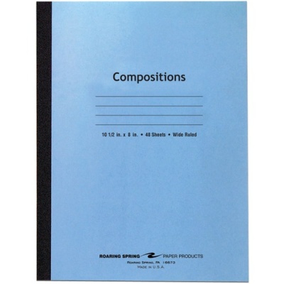 Roaring Spring Wide Ruled Flexible Cover Composition Book (77501)