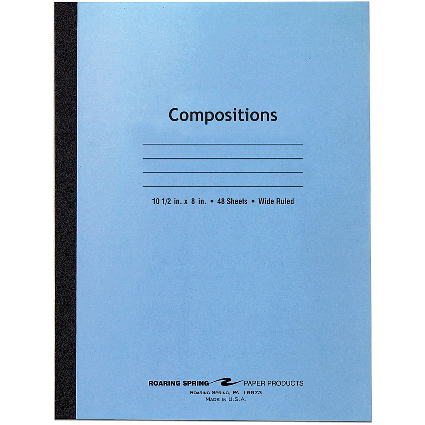Roaring Spring Wide Ruled Flexible Cover Composition Book (ROA77501)