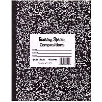 Roaring Spring Black Cover Flexcomp 10"x8" WM (ROA77505)