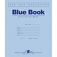 Roaring Spring Blue Book 8-sheet Exam Booklet (ROA77512)