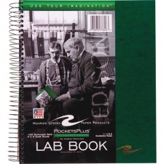 Roaring Spring 4x4 Graph Ruled Spiral Lab Notebook with Numbered Carbonless Sets (77646)