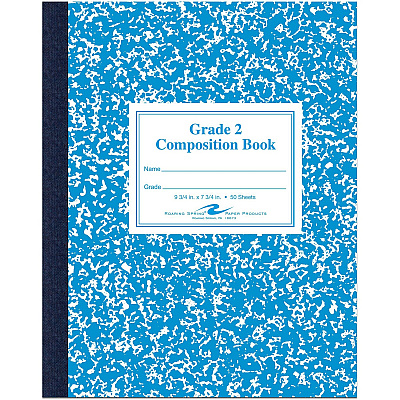 Roaring Spring Grade School Ruled Marble Flexible Cover Composition Book (ROA77921)