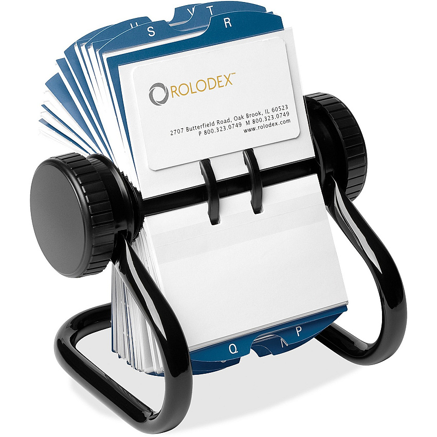 Rolodex Rotary A-Z Index Business Card Files (ROL67236)