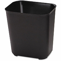 Rubbermaid Commercial 28 Quart Fire Resistant Wastebasket (RCP254300BK)