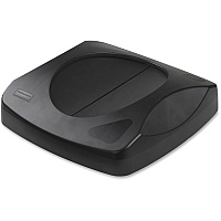 Rubbermaid Commercial Untouchable Swing Top Lid (RCP268988BK)