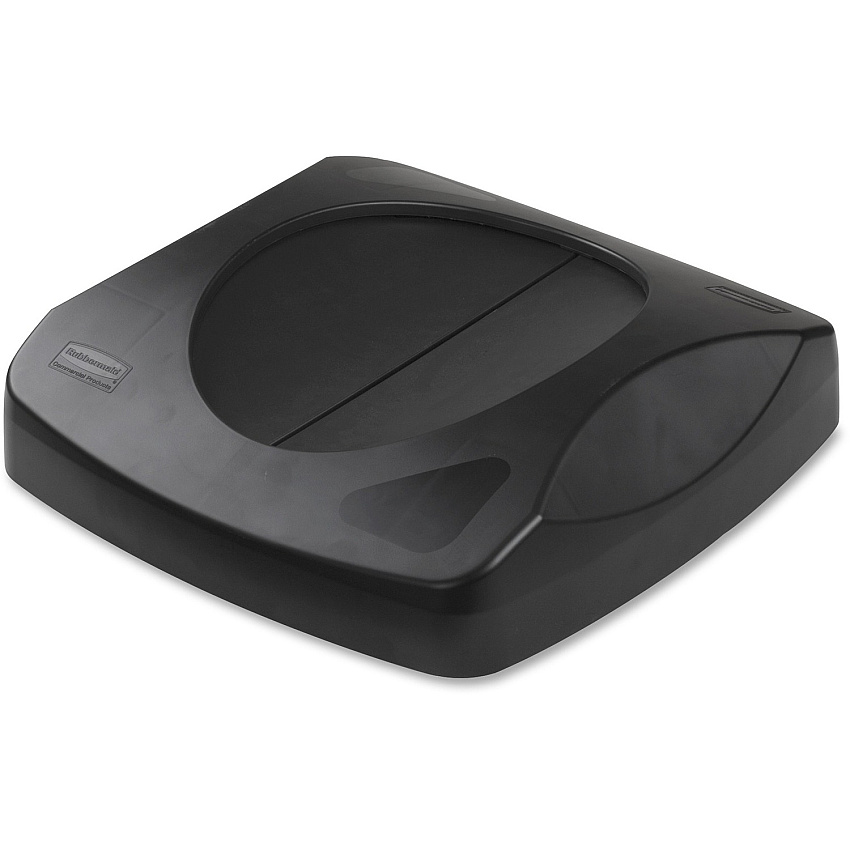Rubbermaid Commercial Untouchable Swing Top Lid (RCP268988BK)