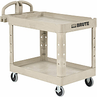 Rubbermaid Commercial Two Shelf Service Cart (RCP452088BG)