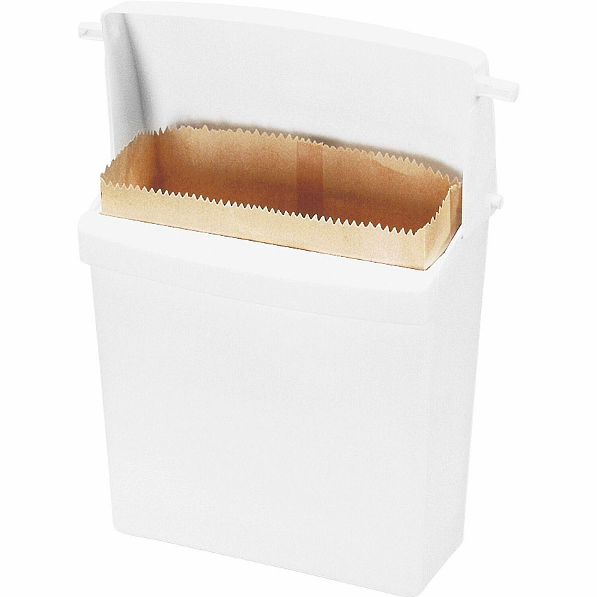 Rubbermaid Commercial Compact Sanitary Napkin Receptacle (RCP614000)