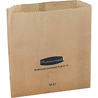 Rubbermaid Commercial Waxed Receptacle Bags (RCP614100)
