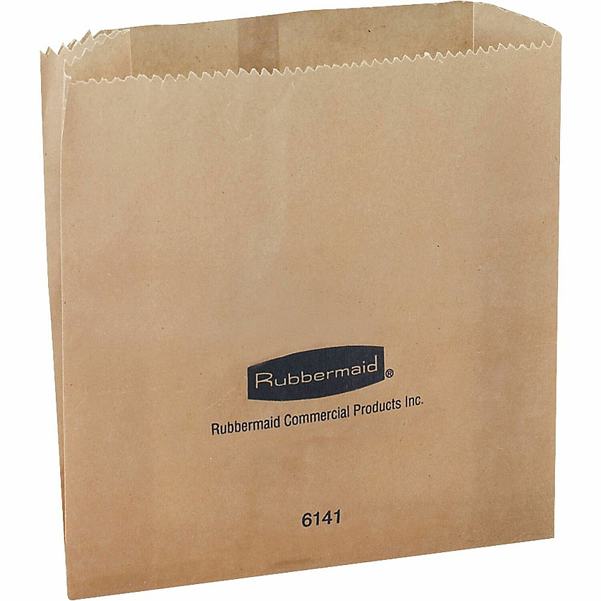 Rubbermaid Commercial Waxed Receptacle Bags (RCP614100)
