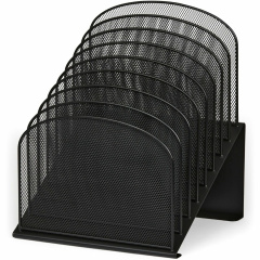 Safco Onyx Wire Mesh Desktop Organizer (3258BL)