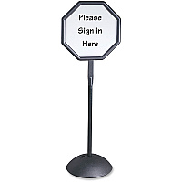 Safco Write Way Dual-sided Directional Sign (SAF4118BL)