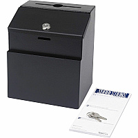 Safco Steel Suggestion Box (SAF4232BL)