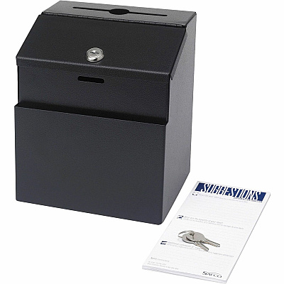 Safco Steel Suggestion Box (SAF4232BL)