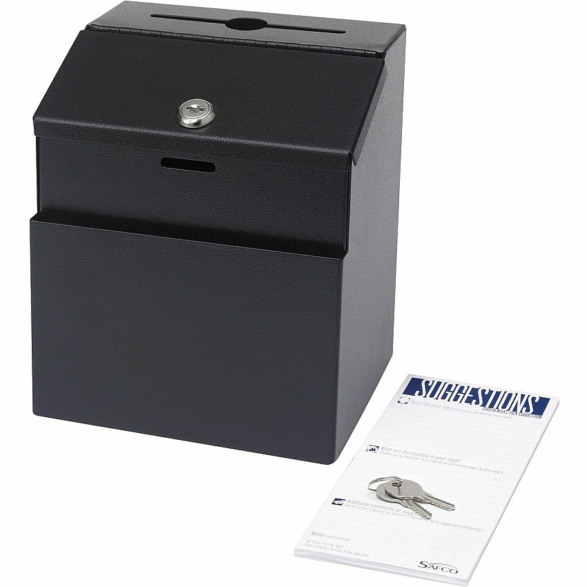 Safco Steel Suggestion Box (SAF4232BL)