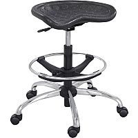 Safco Sitstar Height Adjustable Stool (SAF6660BL)