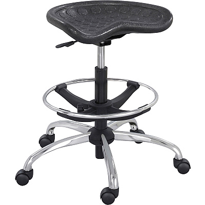 Safco Sitstar Height Adjustable Stool (SAF6660BL)