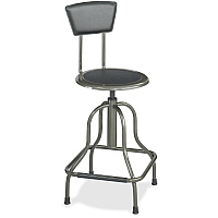 Safco Diesel High Base Stool With Back (SAF6664)