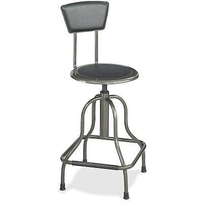 Safco Diesel High Base Stool With Back (SAF6664)
