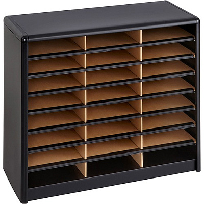 Safco Value Sorter Literature Organizer (SAF7111BL)