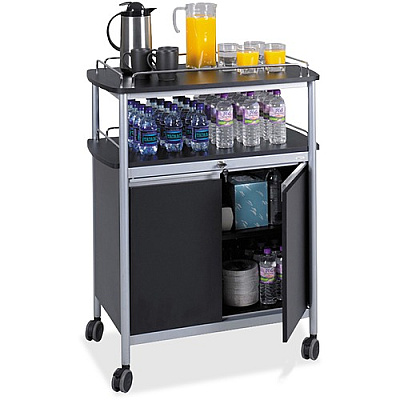 Safco Mobile Beverage Cart (SAF8964BL)