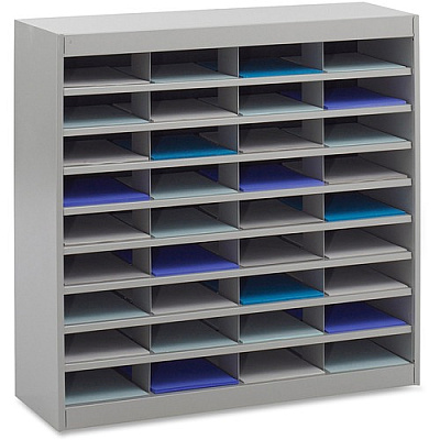 Safco E-Z Stor Steel Literature Organizers (SAF9221GRR)