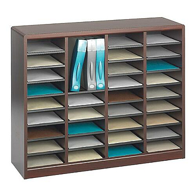 Safco E-Z Stor Wood Literature Organizers (SAF9321MH)