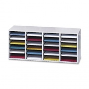 Safco Adjustable Shelves Literature Organizers (9423GR)