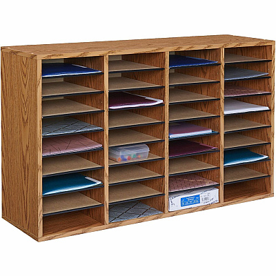Safco Adjustable Shelves Literature Organizers (SAF9424MO)