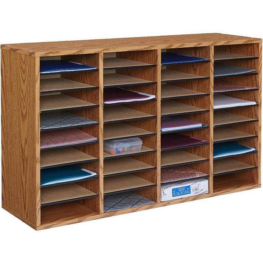 Safco Adjustable Shelves Literature Organizers (SAF9424MO)