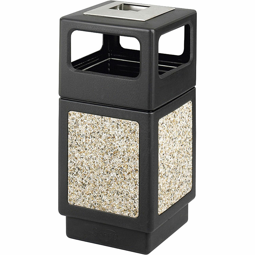 Safco Plastic/Stone Aggregate Receptacles (SAF9473NC)