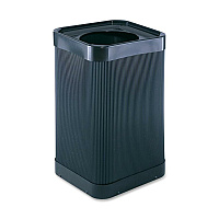 Safco At-Your-Disposal 12" Open Waste Receptacle (SAF9790BL)