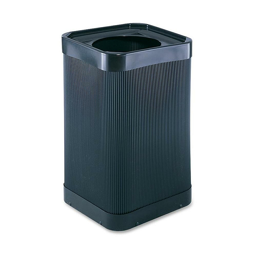 Safco At-Your-Disposal 12" Open Waste Receptacle (SAF9790BL)