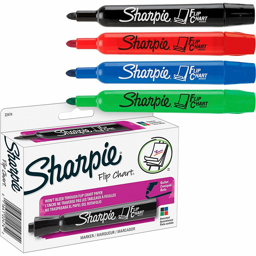 Sharpie Flip Chart Markers (SAN22474)