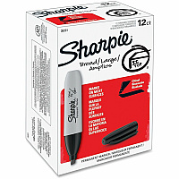Sharpie Large Barrel Permanent Markers (SAN38201)