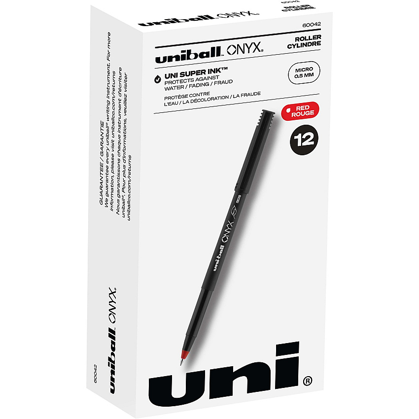 uniball Onyx Rollerball Pens (UBC60042)