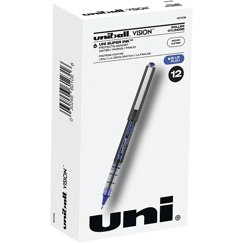 uniball Vision Rollerball Pens (UBC60108)