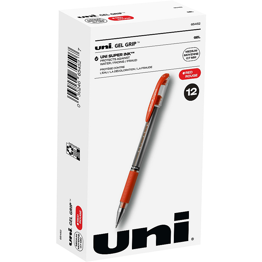 uniball Gel Grip Pens (UBC65452)