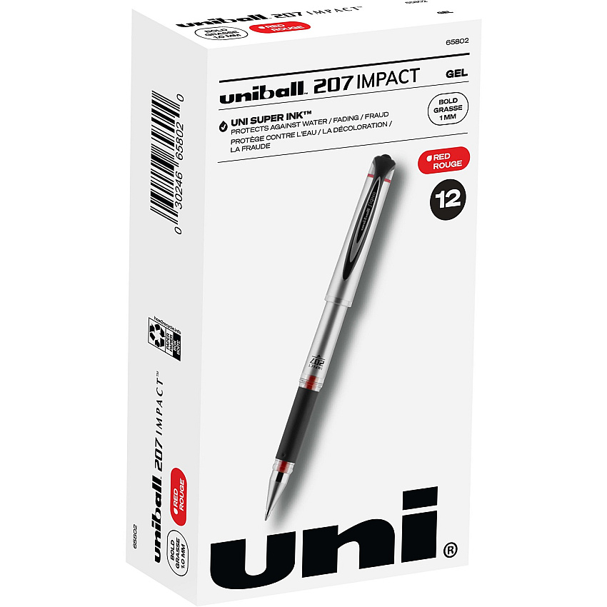 uniball 207 Impact Gel Pen (UBC65802)