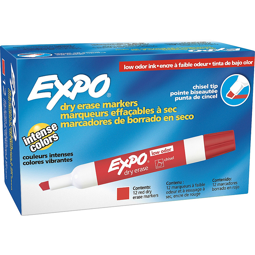 EXPO Large Barrel Dry-Erase Markers (SAN80002)