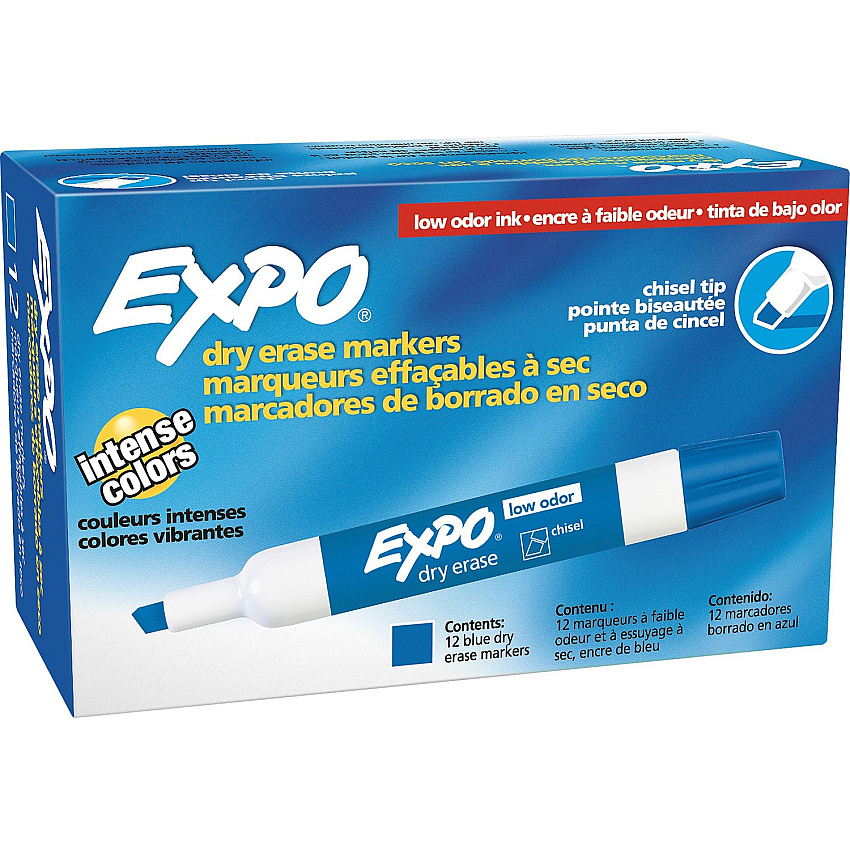 EXPO Large Barrel Dry-Erase Markers (SAN80003)