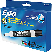 EXPO Large Barrel Dry-Erase Markers (SAN80074)