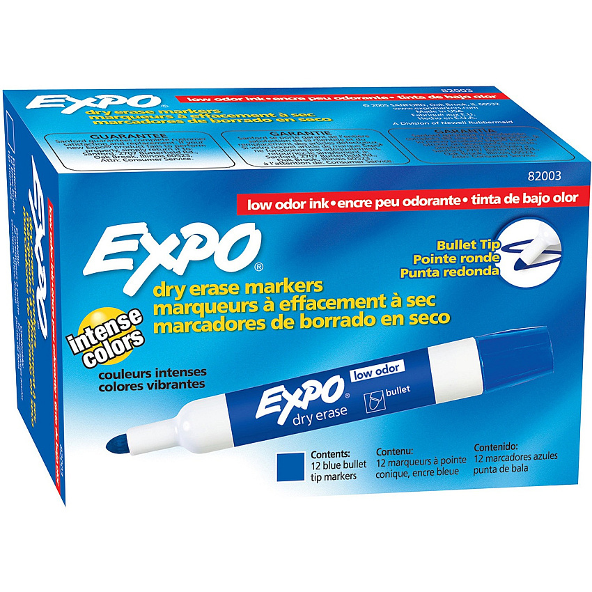 EXPO Bold Color Dry-erase Markers (SAN82003)
