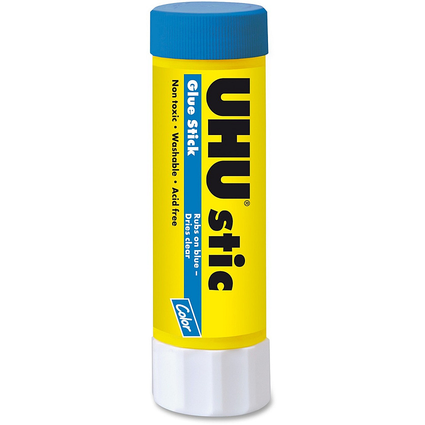 UHU Color Glue Stic, Blue, 40g (STD99653)