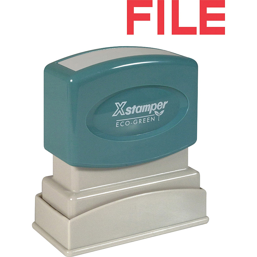 Xstamper FILE Title Stamp (XST1051)