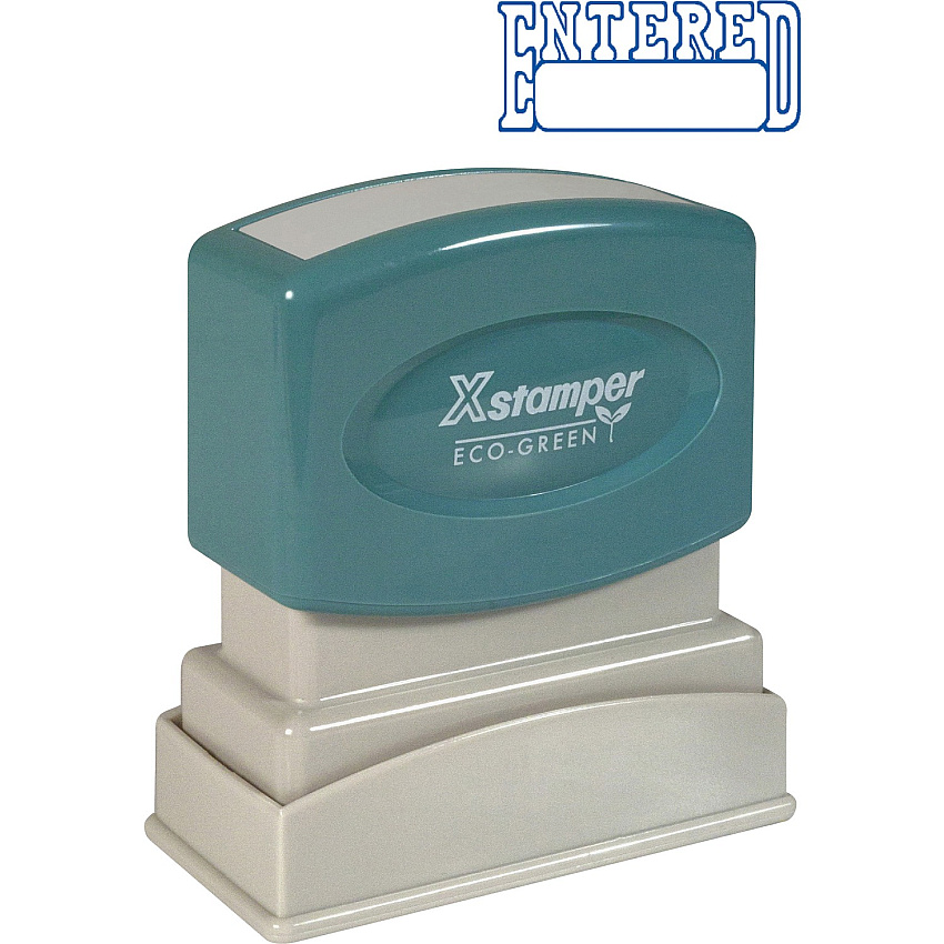 Xstamper ENTERED Open Space Title Stamp (XST1205)