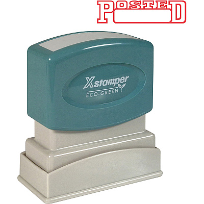 Xstamper POSTED Open Space Title Stamp (XST1211)