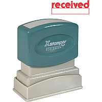 Xstamper RECEIVED Window Title Stamp (XST1223)