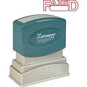 Xstamper FAXED Title Stamps (XST1350)