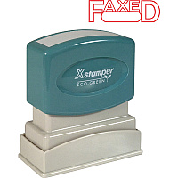 Xstamper FAXED Title Stamps (XST1350)